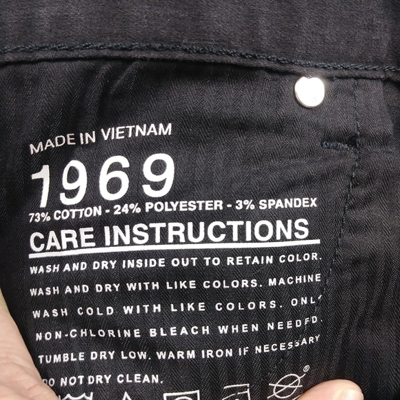 NWT Gap 1969 Black Straight Jean - Picture 4 of 7